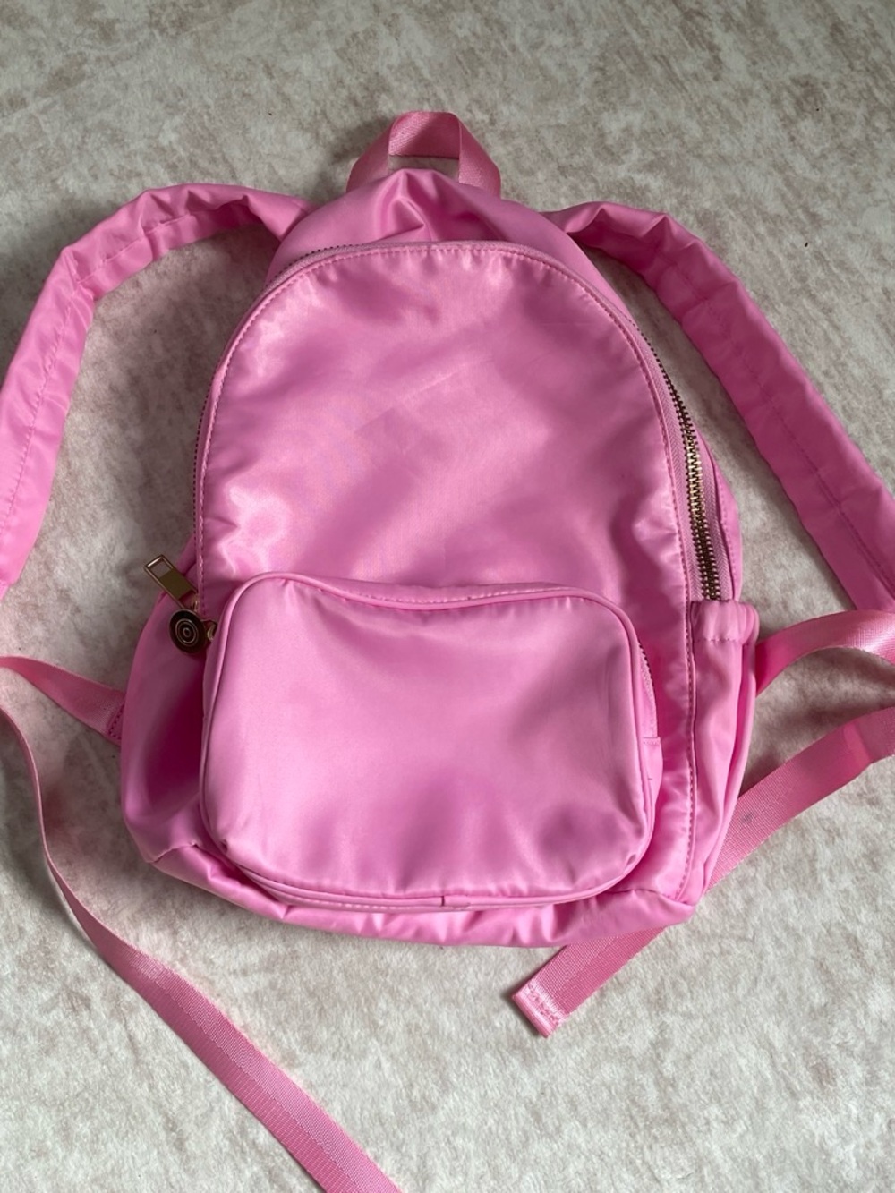 Pink Satin Backpack Stoney clover lane